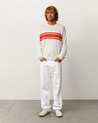 LIGHTWEIGHT STRIPED SWEATER
