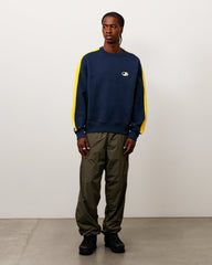 PANELED STRIPE CREW